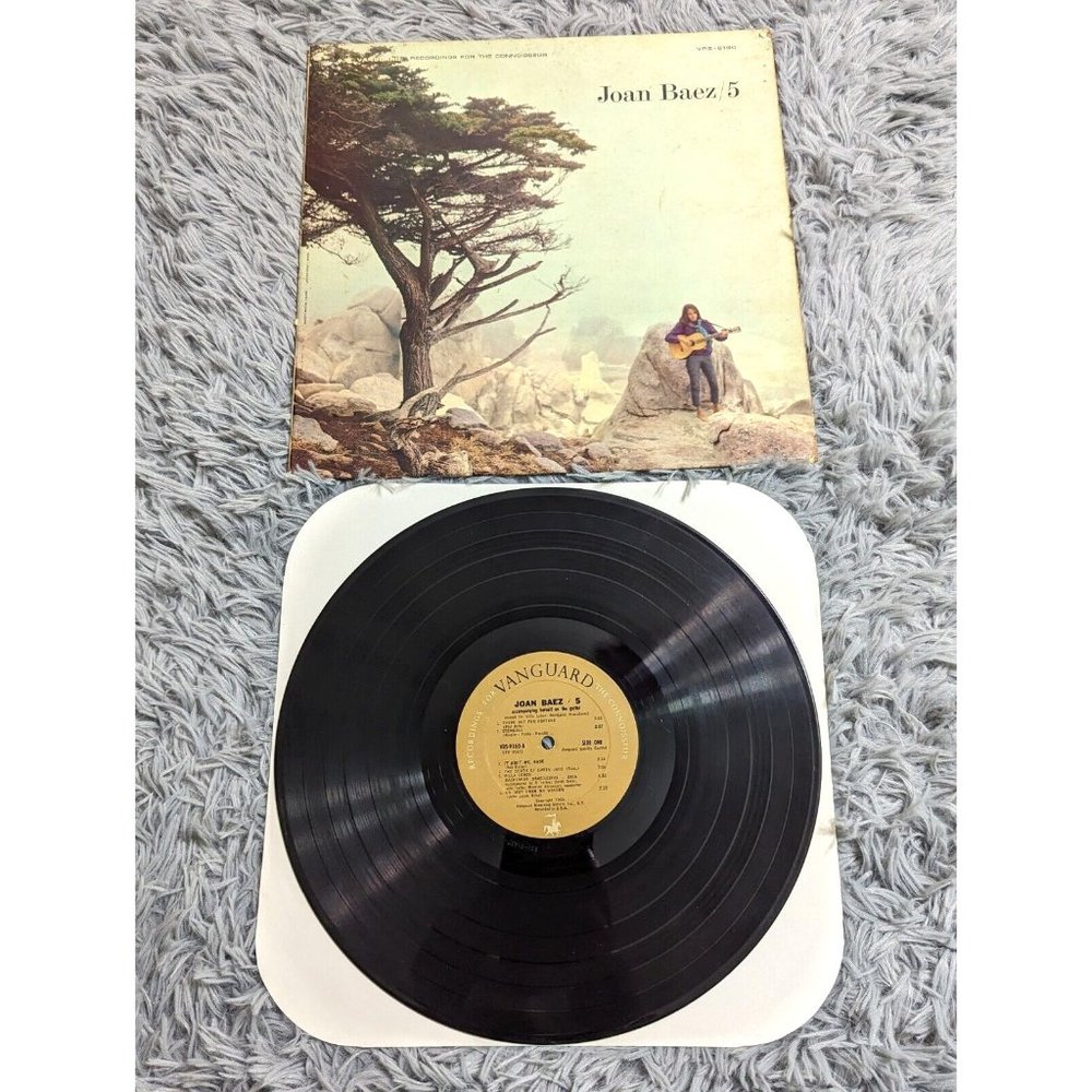 Joan Baez 5 LP 1964 Vanguard VSD 79160 1964 Original Vinyl Folk‎ Stereo